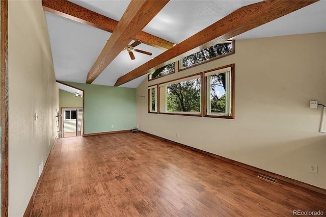 3145 S Bryant St, Sheridan, CO 80110 - empty room with wood finished floors and ceiling fan