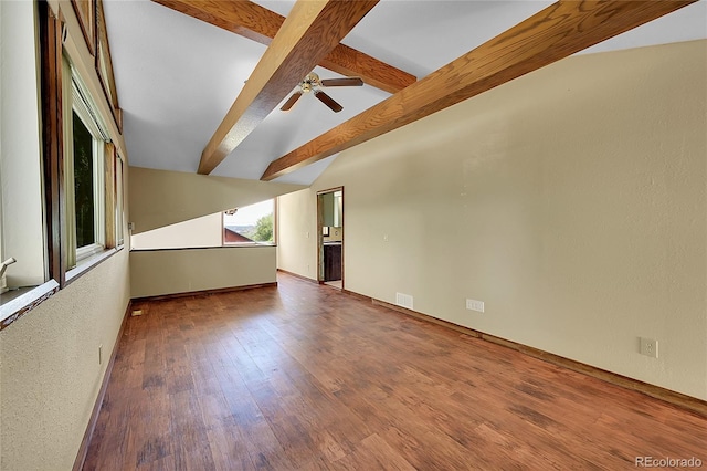 3145 S Bryant St, Sheridan, CO 80110 - unfurnished room featuring a ceiling fan and wood finished floors