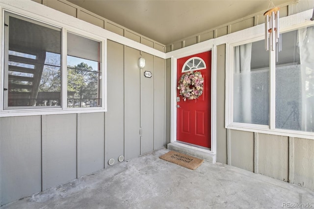 857 S Van Gordon Ct Unit B107, Lakewood, CO 80228 - view of exterior entry featuring board and batten siding
