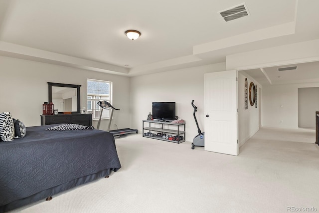 16002 E 111th Cir, Commerce City, CO 80022 - carpeted bedroom featuring a raised ceiling