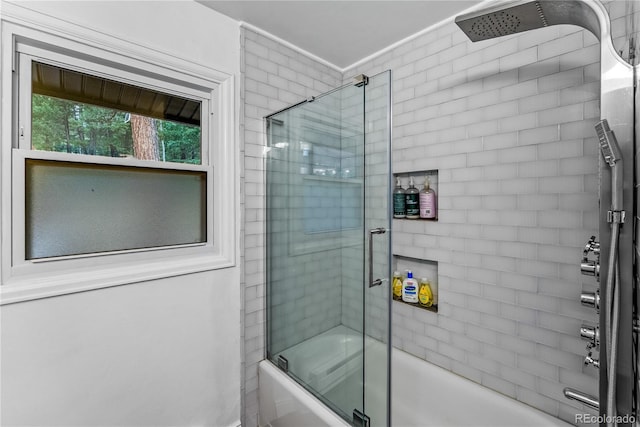 6549 Modoc Ln, Evergreen, CO 80439 - full bath with shower / bath combination with glass door