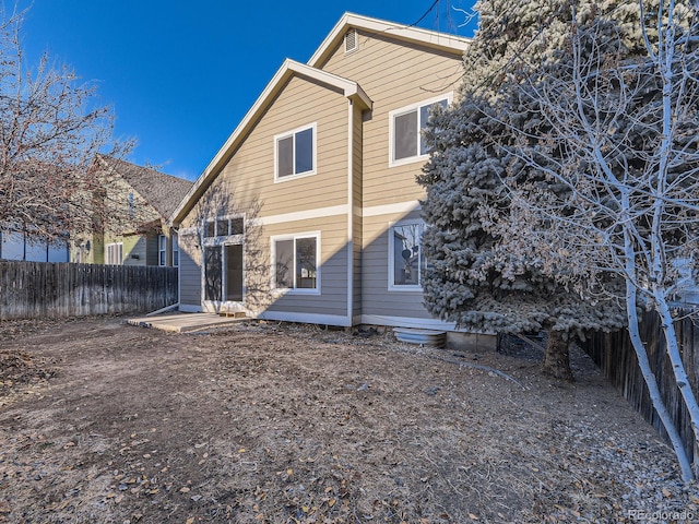 view of rear view of house