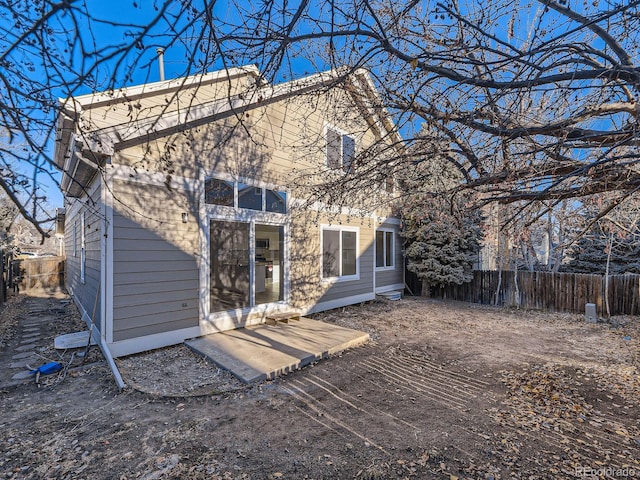 view of back of house