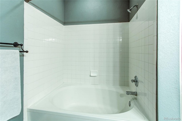 bathroom featuring shower / bathtub combination