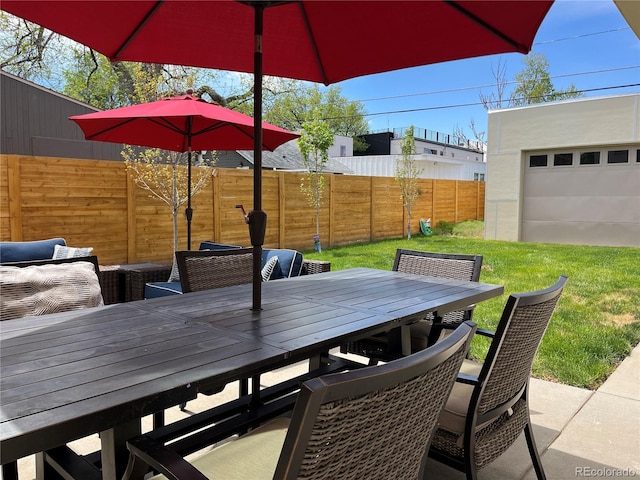 4351 Yates St, Denver, CO 80212 - view of patio / terrace featuring outdoor dining area