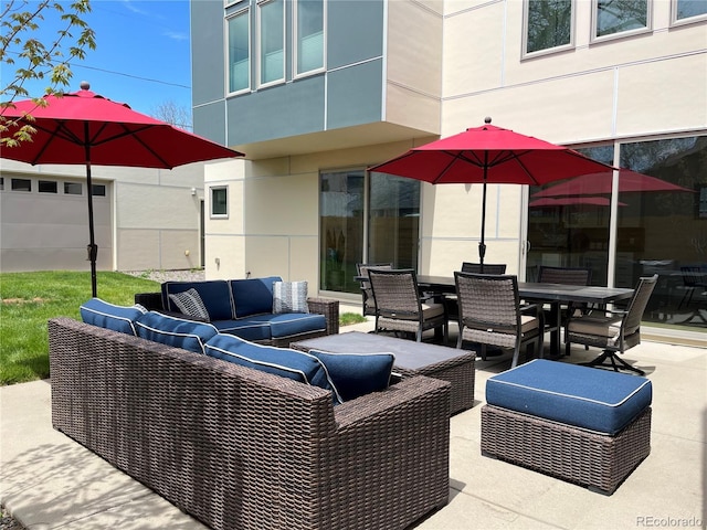 4351 Yates St, Denver, CO 80212 - view of patio with outdoor lounge area and outdoor dining area