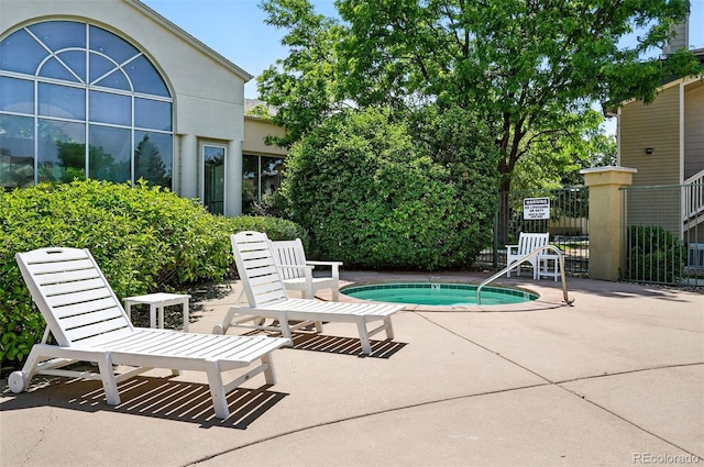9963 E Carolina Cir Unit 104, Aurora, CO 80247 - view of pool with a patio