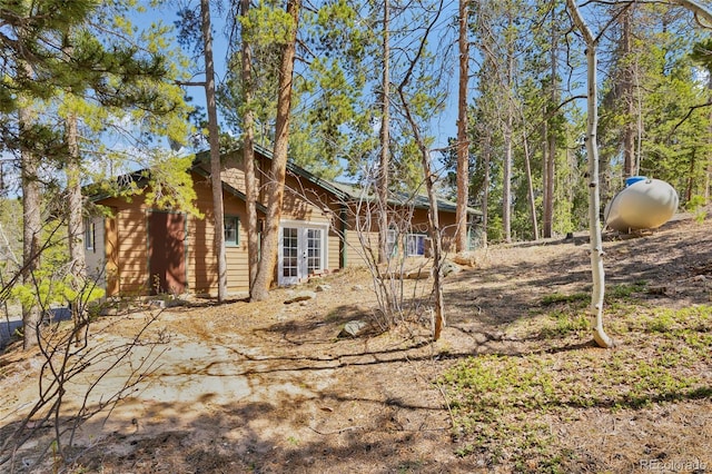 11798 Ridge Rd, Golden, CO 80403 - back of house featuring french doors
