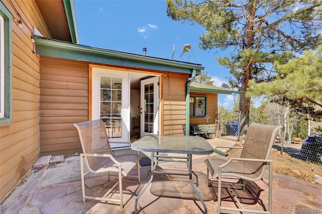 11798 Ridge Rd, Golden, CO 80403 - view of patio featuring outdoor dining space