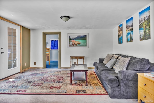 11798 Ridge Rd, Golden, CO 80403 - living room with baseboards
