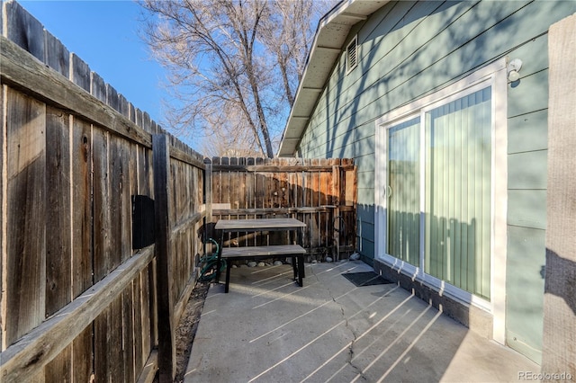 view of patio / terrace