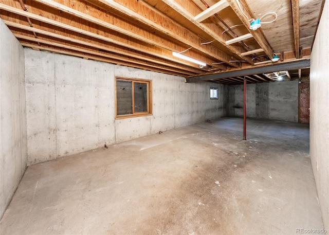 630 Rock Creek Mesa Rd, Colorado Springs, CO 80926 - view of below grade area