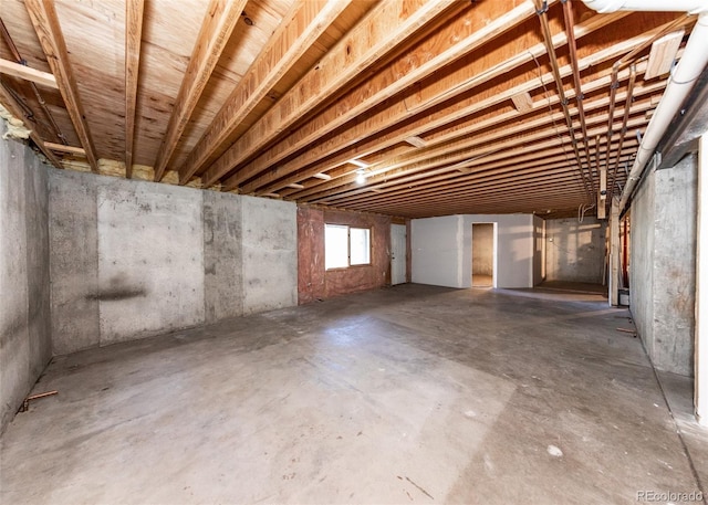 630 Rock Creek Mesa Rd, Colorado Springs, CO 80926 - view of basement