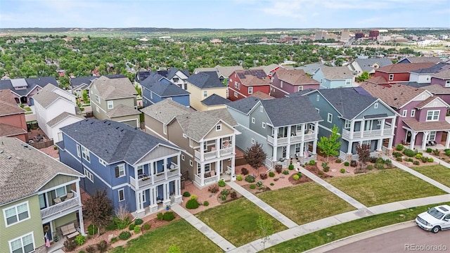 48 Mayflower Park Pl, Colorado Springs, CO 80905 - aerial perspective of suburban area