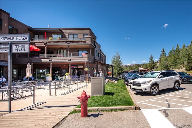824 Grand Ave Unit 4, Grand Lake, CO 80447 - view of building exterior with uncovered parking