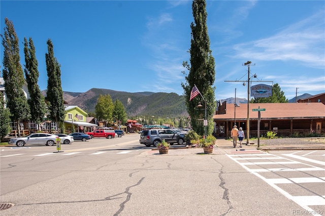 824 Grand Ave Unit 4, Grand Lake, CO 80447 - view of asphalt road with a mountain view
