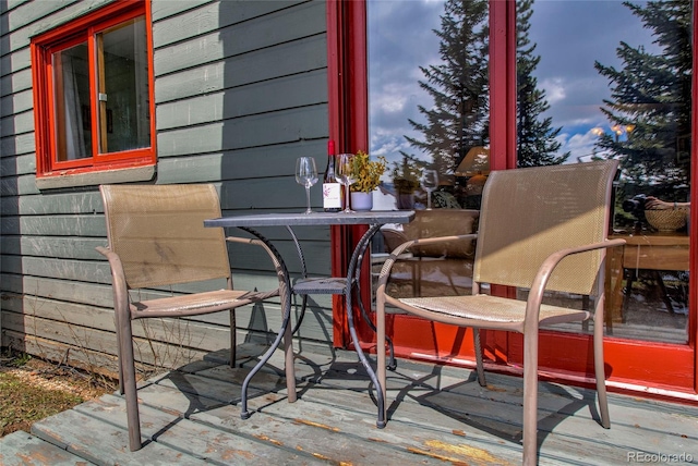 94300 Ryan Gulch Rd Unit 301, Silverthorne, CO 80498 - view of wooden deck