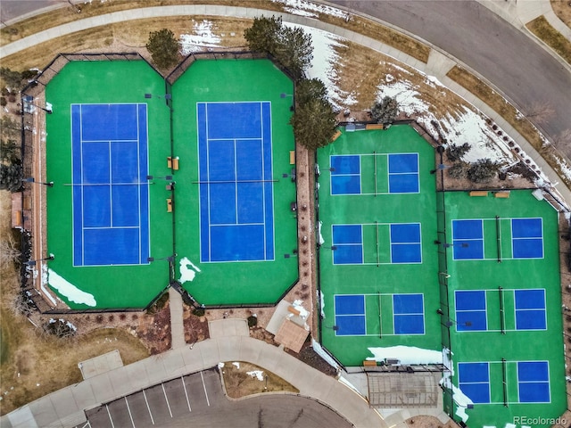 drone / aerial view