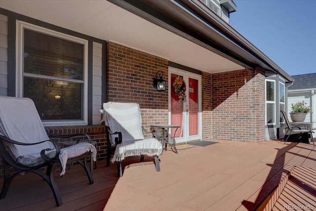 view of patio with covered porch