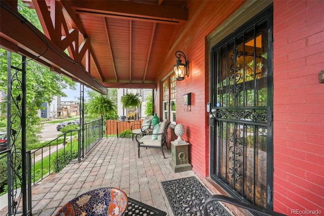 2131 Eliot St, Denver, CO 80211 - view of covered porch
