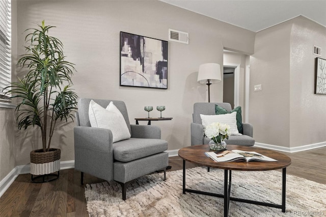 1120 S Harrison St, Denver, CO 80210 - living area featuring wood finished floors