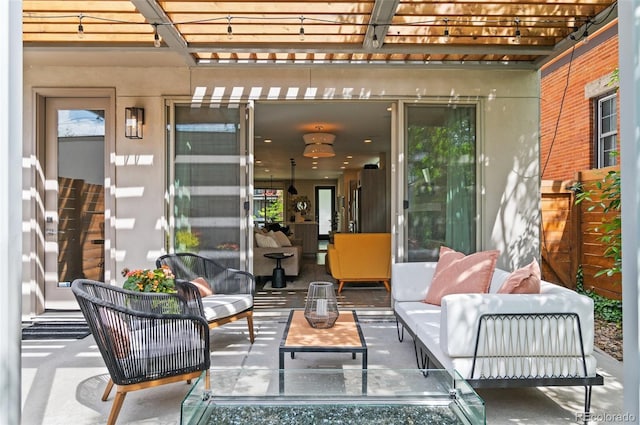 3885 Vrain St, Denver, CO 80212 - view of patio / terrace featuring an outdoor living space