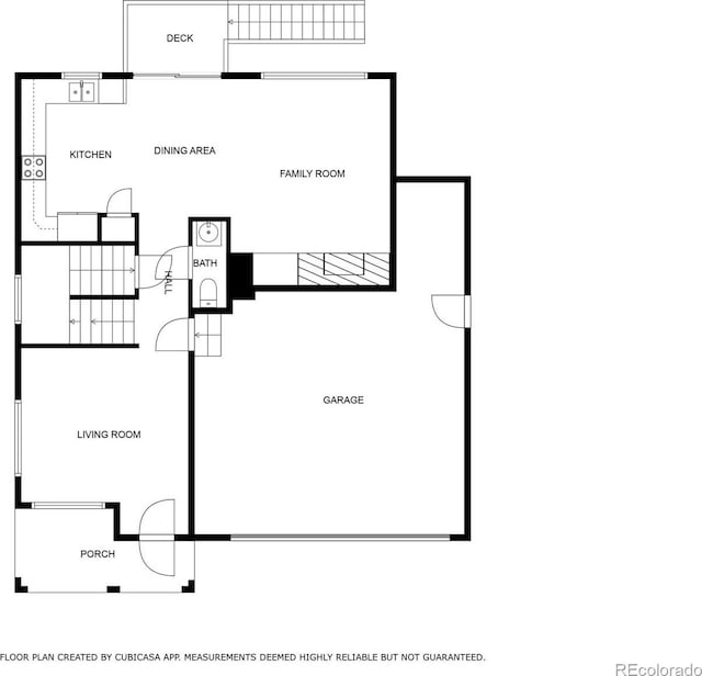 18554 E Vassar Dr, Aurora, CO 80013 - view of property floor plan