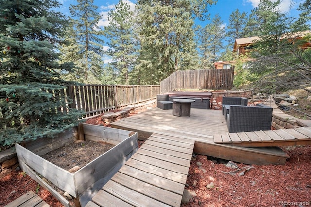 5732 Santa Clara Rd, Indian Hills, CO 80454 - view of deck