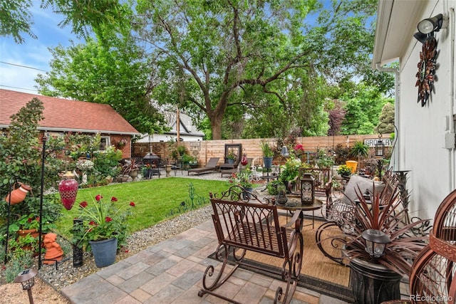 3016 N Franklin St, Denver, CO 80205 - fenced backyard featuring a patio