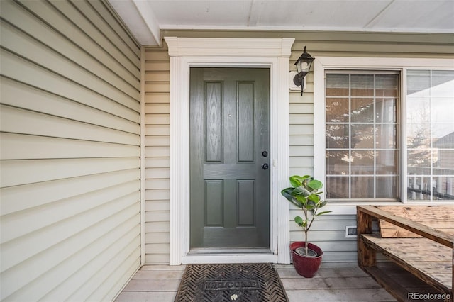 view of property entrance