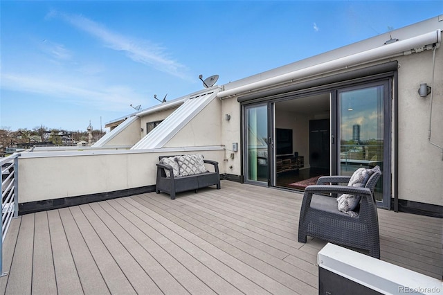 3444 Navajo St Unit 10, Denver, CO 80211 - view of wooden terrace