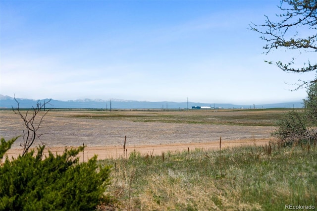 water view featuring rural landscape