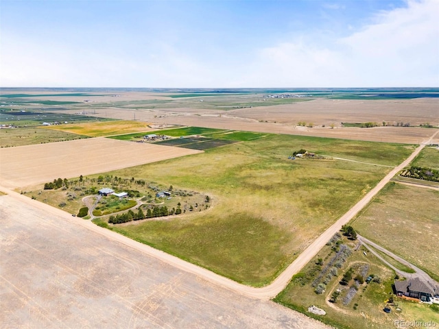 aerial view of property's location featuring rural landscape
