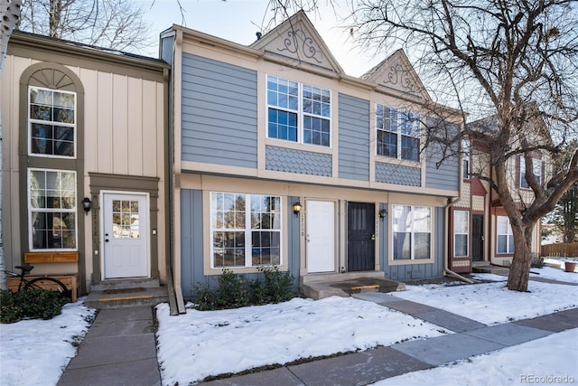 view of townhome / multi-family property