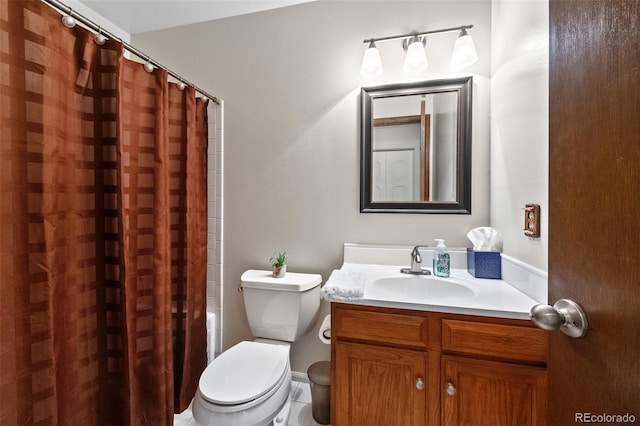 4525 S Cole Ct, Morrison, CO 80465 - full bathroom with vanity and toilet