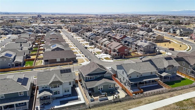 689 Olive St, Broomfield, CO 80023 - birds eye view of property featuring a residential view