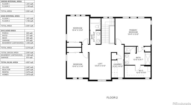 689 Olive St, Broomfield, CO 80023 - floor plan