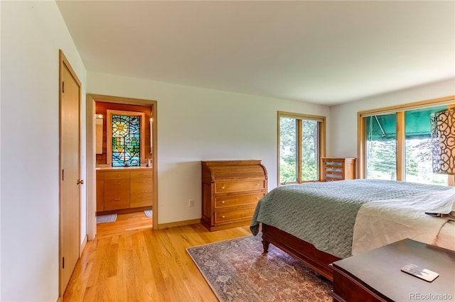 8834 Deiffendeffer Rd, Rye, CO 81069 - bedroom featuring light wood-style flooring and baseboards