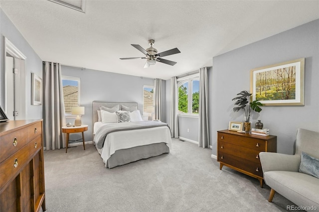 10793 Alcott Way, Denver, CO 80234 - bedroom featuring light carpet and a ceiling fan