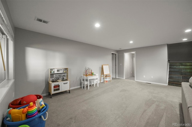 10793 Alcott Way, Denver, CO 80234 - playroom featuring recessed lighting and carpet flooring