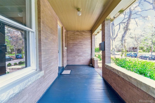 view of patio / terrace featuring a porch