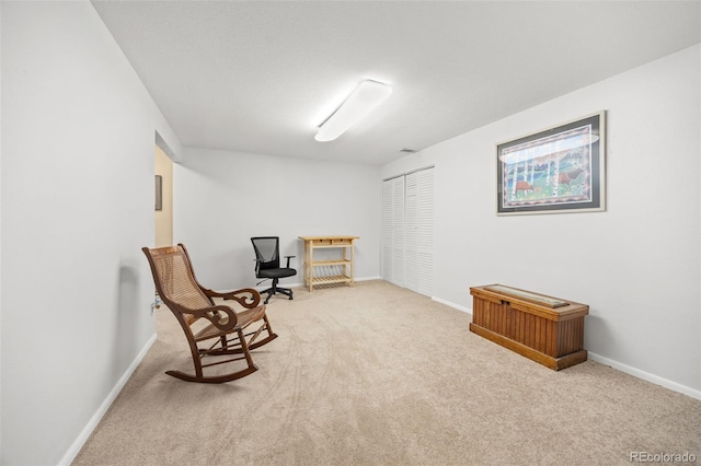 2871 Humboldt Cir, Longmont, CO 80503 - living area featuring carpet and baseboards