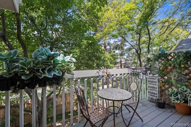 8060 Meadowdale Sq, Niwot, CO 80503 - view of wooden deck