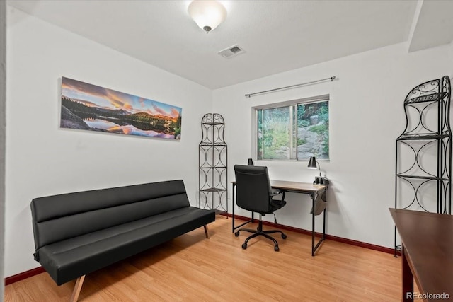8060 Meadowdale Sq, Niwot, CO 80503 - office featuring light wood-style flooring and baseboards