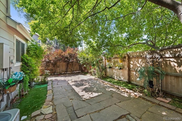 8060 Meadowdale Sq, Niwot, CO 80503 - fenced backyard featuring a patio area