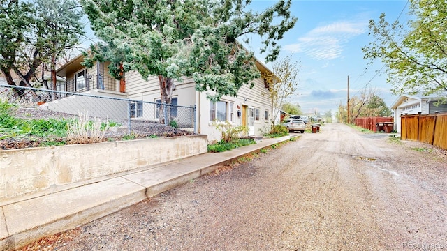 view of street