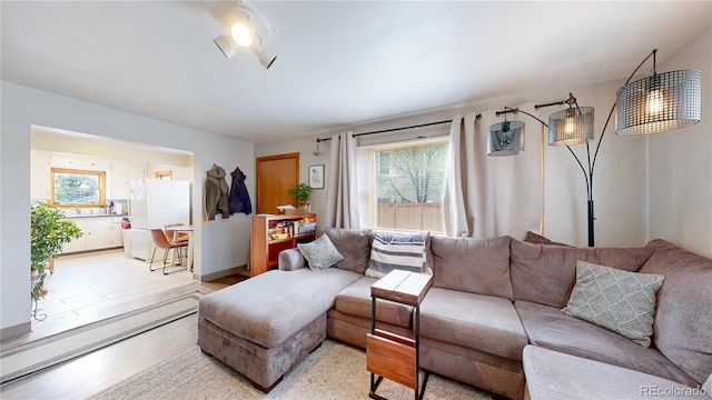 view of living room