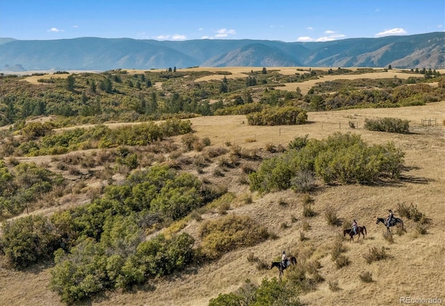 property view of mountains