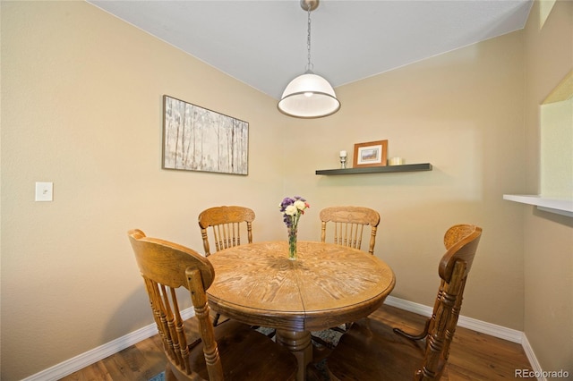 12812 Jasmine St Unit C, Thornton, CO 80602 - dining area with wood finished floors