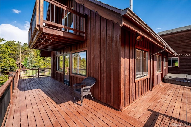 429 Overlook Dr, Bailey, CO 80421 - view of deck